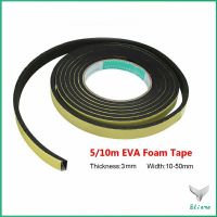 Eliana เทปฟองน้ำ เทปโฟม EVA  กันเสียงสําหรับติดประตูหน้าต่าง  เทปหน้าเดียว EVA foam tape