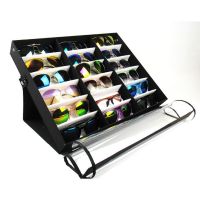 18 Grid Artificial Board Glasses Display Stand Storage Display Holder Sunglasses Storage Rack Glasses Storage Display Props