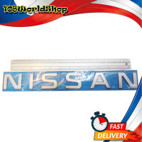 logo NISSAN สีเทา 1 ชิ้น โลโก้ Nissan นิสสัน สีเทา.มีบริการเก็บเงินปลายทาง