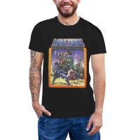 He Man T Shirt He-Man Masters Of The Universe Battle Scene With Skeletor T-Shirt Print Fun Tee Shirt Tshirt