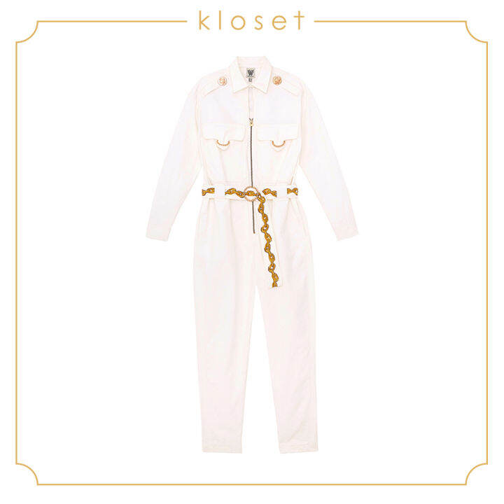 kloset-jumpsuit-with-pocket-detail-ss20-p015-จั๊มสูทแฟชั่น-จั๊มสูทขายาว-จั๊มสูท-เสื้อผ้าแฟชั่น