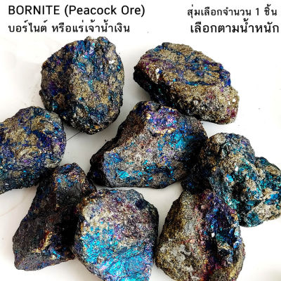 บอร์ไนต์ BORNITE (Peacock Ore) หรือแร่เจ้าน้ำเงิน จ้าวน้ำเงิน สุ่มเลือกจำนวน 1 ชิ้น