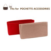 For Mini Pochette Accessoires bag Insert Organizer New Version Inner Purse Portable Crossbody designer handbag make up organizer