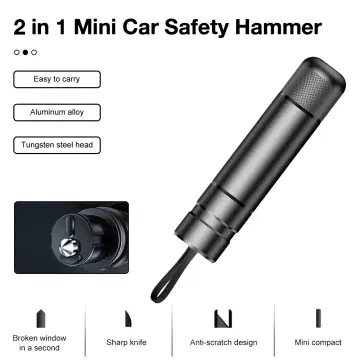 Hammerdex Glass Breaker Hammerdex Safety Hammer Mini Car Safety