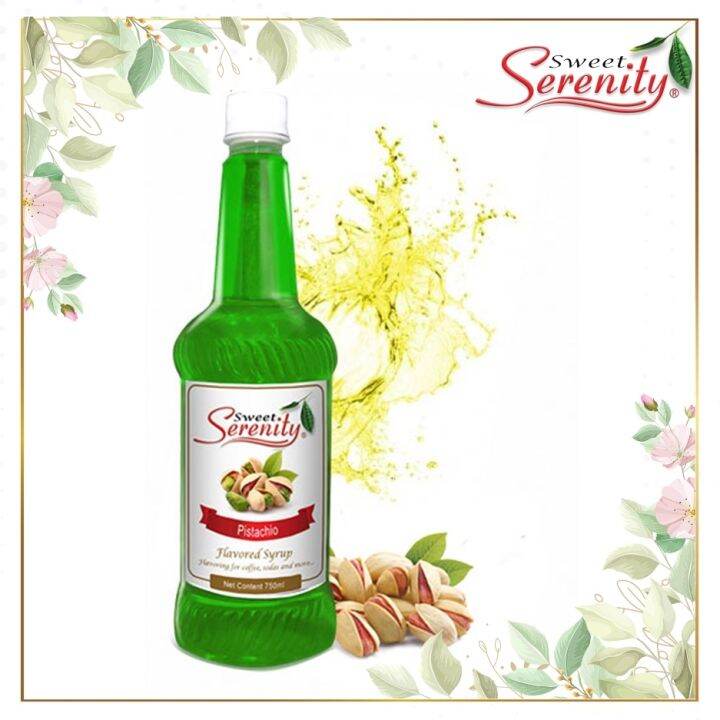 Pistachio Flavored Syrup 750 ml Lazada PH