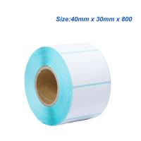 hot【DT】 high quality Thermal label paper (40mm x 30mm 800) for thermal printer