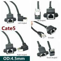 【On Sale】 CarbonCOPY แมว6e เครือข่ายสายพ่วง RJ45 5e ตัวผู้กับตัวเมียแผงสกรูแลนอีเทอร์เน็ต1ft 2ft 3ft 5ft 6ft 15ft 30ซม. 3M 1ม.