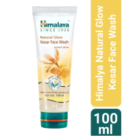 ครีมล้างหน้า หิมาลายา Kesar หน้าขาวใสไร้รอยสิว ลดจุดด่างดำ Himalaya Natural Glow Kesar Face Wash