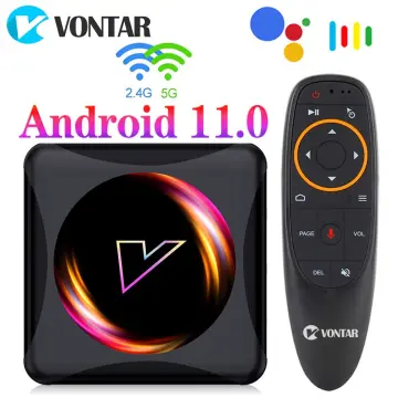 VONTAR X4 Smart TV Box Android 11 Amlogic S905X4 TVBox 4GB 128GB 1000M Dual  Wifi 4K