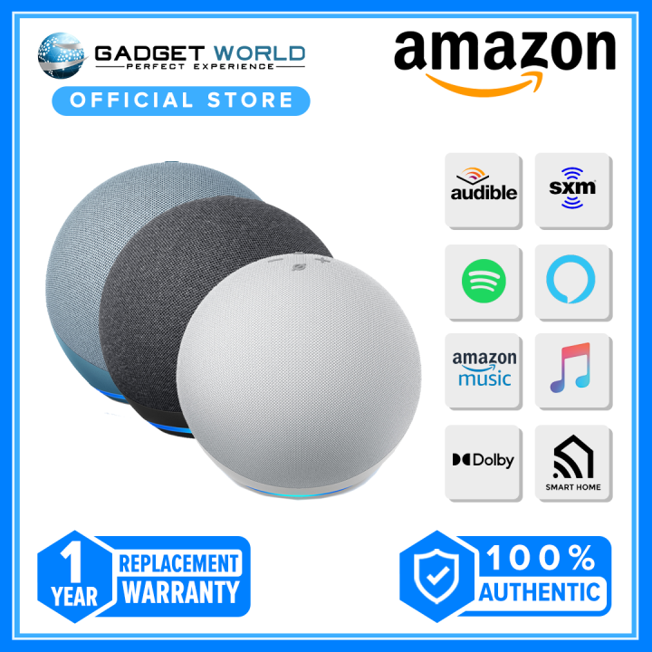 Amazon Echo 4th Gen with Premium sound Smart Home Hub with Alexa