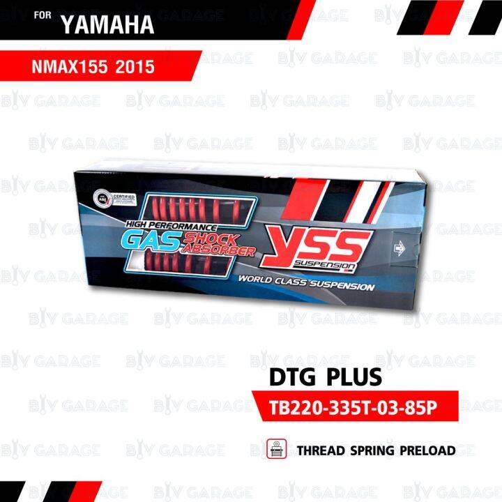 สุดคุ้ม-โปรโมชั่น-yss-โช๊ค-dtg-plus-ใช้อัพเกรดสำหรับ-yamaha-nmax-ปี-2015-2019-tb220-335t-03-85p-โช้คอัพกระบอก-2-ชั้น-สีแดง-ราคาคุ้มค่า-โช้ค-อั-พ-รถยนต์-โช้ค-อั-พ-รถ-กระบะ-โช้ค-รถ-โช้ค-อั-พ-หน้า