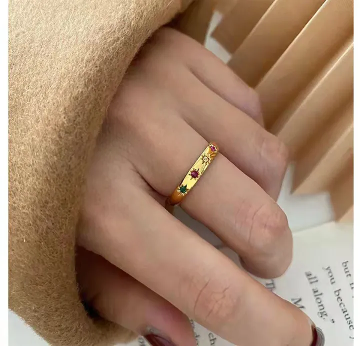 jewelry-gift-womens-rings-gold-plated-rings-finger-rings-for-women-cubic-zircon-stone-rings-rainbow-color-rings