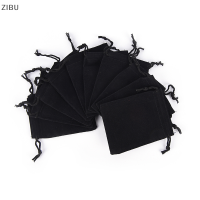 ZIBU zhangxiuhua 10 ชิ้น ล็อต 7x9 เซนติเมตรถุงกำมะหยี่ถุงdrawstringเครื่องประดับบรรจุถุงของขวัญแต่งงาน