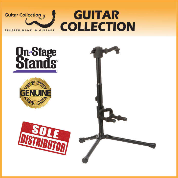 On Stage GS7140 PushDown SpringUp Locking Electric Guitar Stand Lazada