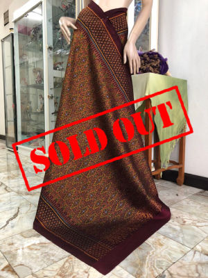 **sold out**ผ้าไหมมัดหมี่แท้ ลายตะวันเบิกฟ้าทอ4ตะกอ ไหมบ้าน สาวมือ เนื้อเกรดทองานชั้นครูเกรดพรีเมี่ยม ผ้าไหมมัดหมี่ ผ้าไหมสุรินทร์ ผ้าไหมไทยแท้