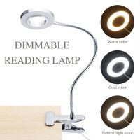 4 Buttons USB Lamp Beauty Tools For Nail Makeup Bed Use Clip Table LED Table Lamp Tattoo Light Portable Eyebrow Manicure Light