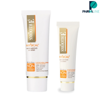 SMOOTH E PHYSICAL WHITE BABYFACE SPF 50+ PA+++ WHITE - สมูทอี ฟิสิคอล ไวท์ เบบี้เฟส SPF 50+ PA+++ ครีมกันแดด  15 กรัม, 40 กรัม / (สีขาว) [PPLINE]