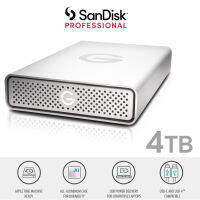 SanDisk Professional G-DRIVE 4TB Enterprise-Class Desktop Hard Drive, Ultrastar Drive Inside, USB-C (5Gbps), USB 3.2 Gen 1 (SDPH91G) HDD ฮาร์ตดิสก์ ประกัน Synnex 3ปี