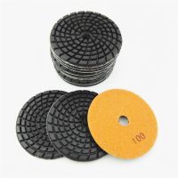 SHDIATOOL 12pcs 4inch Diamond Resin Bond Concrete Polishing Pads 100 Renew Pads Beton Floor Renew Reparing Disk Dia 100mm