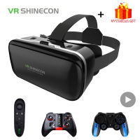 VR Shinecon 6.0 Casque Virtual Reality Glasses 3 D 3d Goggles Headset Helmet For iPhone Android Smartphone Smart Phone Viar Lens