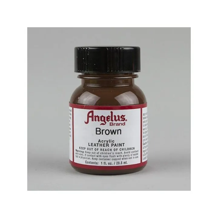 Angelus Acrylic Leather Paint (Rich Brown) Lazada PH