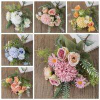 【DT】 hot  1 Bunch Artificial Flower Realistic Looking No Watering Fake Simulation Dandelion Bouquet Wedding Party Decoration Home Decor