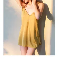 Ryn studio มี 4 สี ชุดนอน &amp;gt; ชุดนอนเซ็กซี่ &amp;gt;deep v neck sexy sleepdress