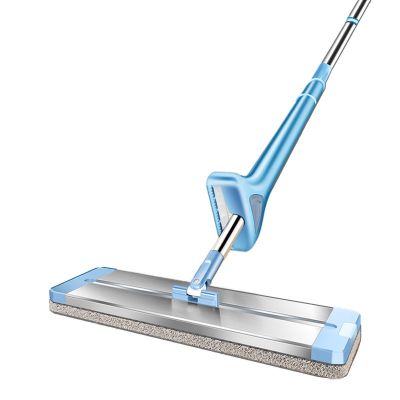 Big Size Microfiber Head Squeeze Mop Magic Lazy Flat Floor Tiles Offic Wringer Mops Self-Cleaning Household Cleaning Drying Tool