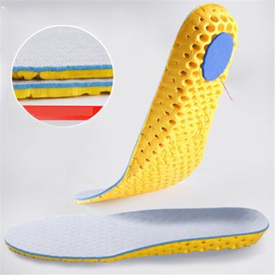 Cushion Elastic Shock Absorbing Insoles Shoe Insoles Memory Foam Insoles Sport Support Insert Woman Men Breathable Running Towels