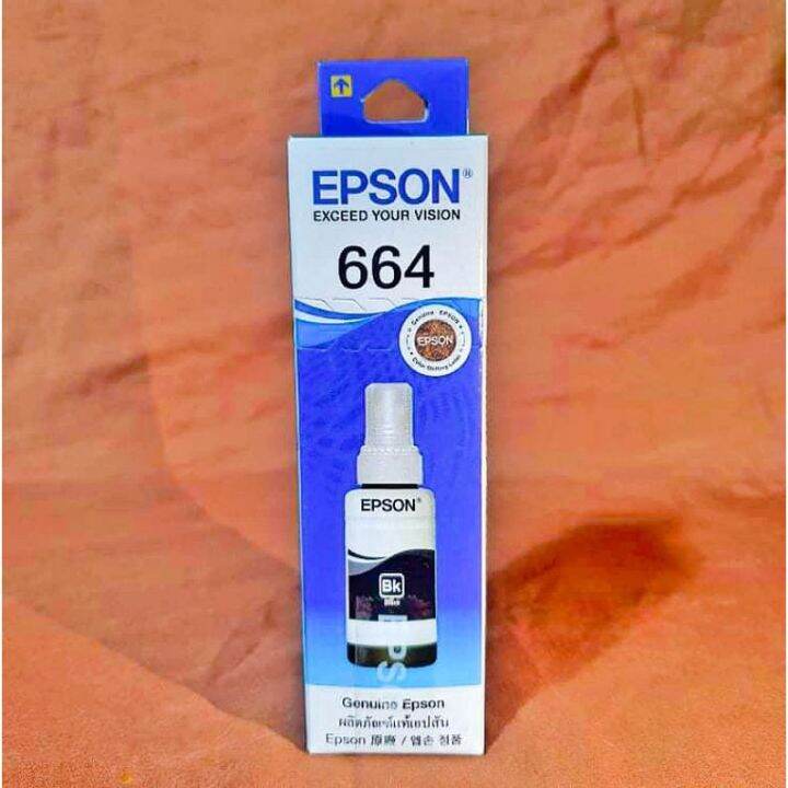 Epson Ink Bottle 664 Bk 70ml Made in Indonesia ORIGINAL!!! durable