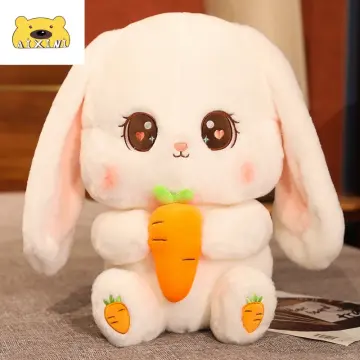 AIXINI Cute Strawberry Rabbit Plush Pillow 10 Bunny Stuffed