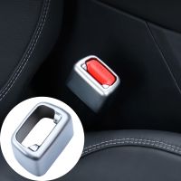 1PCS Car Seat Belt Buckle Anti-Scratch Cover Anti-Collision Lock Clip Protector Car Essories For Subaru Forester SK 2019-2021