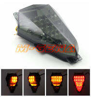 รถจักรยานยนต์ LED เลี้ยวหางหยุดแสงไฟประกอบโคมไฟสำหรับ YZF600 R6 YZF-R6 2006 2007 06 07รถมอเตอร์ไซด์ Supermoto