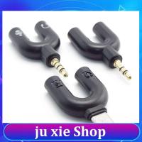 JuXie store 3.5Mm Male Jack Type C To Headphone Microphone Converter Audio Adapter Headset Mic 2 Way Splitter