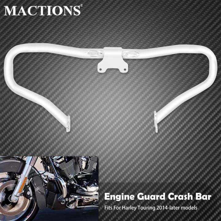 Motorcycle Chrome Chopped Engine Guard Highway Crash Bar For Harley Tou