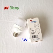 Bóng đèn led búp trụ Đui xoáy E27 5w Bulb Led tròn siêu sáng