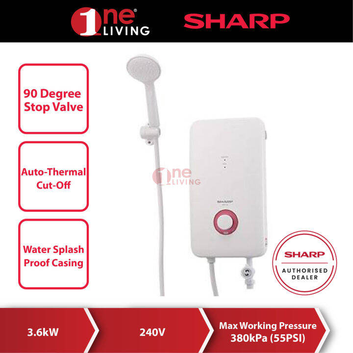 Sharp Non Pump Water Heater WHN115B | Lazada