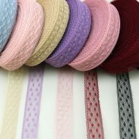 ；‘。、’ （20Yards/Roll）15Mm Colourful Lace Clothing Cutting Colors Mesh Craftsmanship Fabrics DIY Gift Box Packaging Decoration Headdress