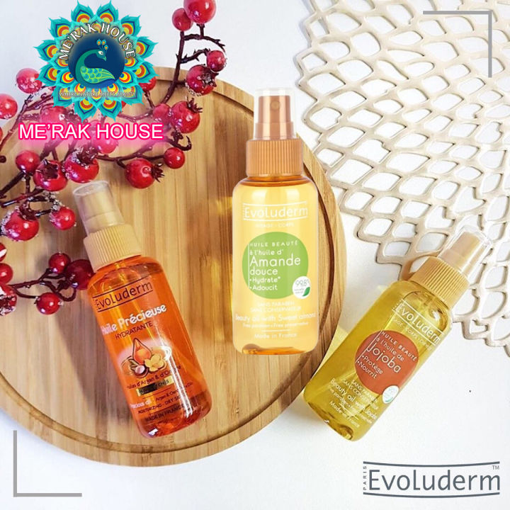 evoluderm-ออยล์-น้ำมันบำรุงผม-ผิวกาย-ผิวหน้าสูตร-almond-oil-เพื่อทำให้ผิวนุ่มขึ้น-ฟื้นฟูผมแห้งเสีย-คงความชุ่มชื่น-100-ml-จากฝรั่งเศส-evoluderm-almond-oil