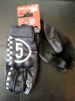 ถุงมือการ์ด แบบเรียบๆ บางๆ เย็นๆ Five Glove Globe Racer