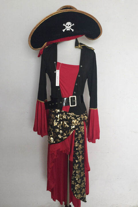 pirate-women-s-costume-อะนิเมะคอสเพลย์ฮาโลวีน-carnival-party-ชุดแฟนซี-pirates-outfit