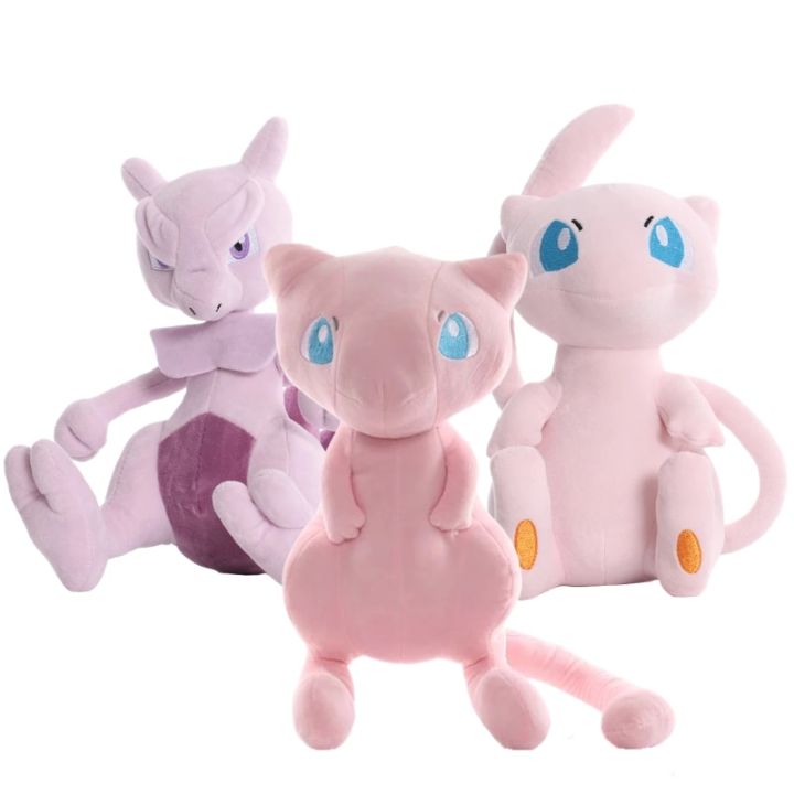 ตุ๊กตาตุ๊กตาสัตว์ยัดนุ่น-takara-tomy-ขนาด20-22ซม-ตุ๊กตาของเล่นตุ๊กตา-mewtwo-โปเกมอนของขวัญสำหรับวันเกิดเด็ก