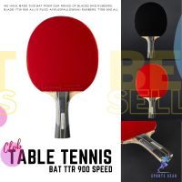 PONGORI ไม้ปิงปอง สำหรับการเล่นในสโมสรรุ่น TTR 900 Speed ( Club Table Tennis Bat TTR 900 Speed ) TABLE TENNIS BALLS Pingpong ปิงปอง ไม้ปิงปอง