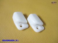 VOLKWAGEN "NEW" SUN VISOR BEIGE BRACKET RIGHT SIDE (RH) SET PAIR #กิ๊บล็อคที่บังแดด ด้านขวา เซ็ทคู่ สินค้าคุณภาพดี