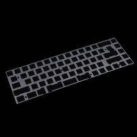 65 QMK 68 Fully Programmable 68 Underglow PCB With Aluminum Black Gray Silver Plate PCB For ZJ68 YMD68 Mechanical Keyboard Kit