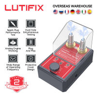 LUTIFIX ST100รถ Spark Plug Tester จุดระเบิดเทียนทดสอบ220V 110V Double Hole yzer เครื่องมือวินิจฉัยยานยนต์