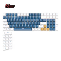 RK Royal Kludge กุญแจ115คีย์โปรไฟล์ OEM สองสีฉีด Keycaps สำหรับ Gateron เชอร์รี่สวิตช์ MX แป้นพิมพ์เชิงกลสำหรับเล่นเกม