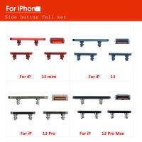 สำหรับ IP 13 Mini 13 Pro Max Volume Vibrate Key Switch Power Lock ปุ่มด้านข้าง Full Set Housing Replacement Parts