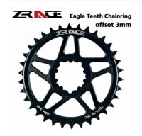 Zrace 10S 11S 12S แหวนโซ่นกอินทรี7075al Cnc ชดเชย3Mm Mtb Chainwheels สำหรับ Sram โดยตรง Mount Crank เข้ากันได้