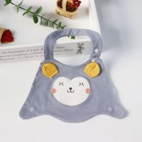 Cute Cartoon Animal Elephant Cat Fox Lion Baby Girl Boy Saliva Towel Pure Cotton Soft Newborn Bibs Bandana Burp Cloth